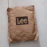 Lee【張凌赫代言】25新品舒適五袋款中深藍色女闊腿牛仔褲休閑潮 中深藍色 25 曬單實拍圖