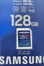 三星（SAMSUNG）128GB SD存儲卡 高速PRO藍(lán)卡 U3SD相機(jī)內(nèi)存卡支持微單/單反相機(jī)4K視頻 讀速180MB/s寫速130MB/s 曬單實(shí)拍圖