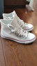 匡威（Converse）官方 All Star Wide男女寬版高幫休閑板鞋A15211C A15211C 40 曬單實(shí)拍圖