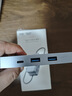聯(lián)想異能者Type-C擴(kuò)展塢蘋果ipad電腦華為筆記本手機(jī)拓展塢4k60HzHDMI網(wǎng)線轉(zhuǎn)接頭HUB音頻讀卡  曬單實(shí)拍圖