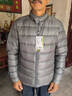 保姆鵝 【95速干絨】男款羽絨服立領(lǐng)外套超輕休閑輕薄速干絨冬[NG2680] 大象灰 L /175/96A 曬單實(shí)拍圖