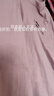 簡言的夏冬純棉七分袖大碼夏季韓版洋氣新款時尚寬松顯瘦女裝上衣百搭體恤衫 愛心Dia【香芋紫) 2XL 建議130-150斤 曬單實拍圖