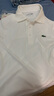LACOSTE【七夕禮物】法國(guó)鱷魚男裝棉質(zhì)運(yùn)動(dòng)休閑百搭高爾夫Polo衫|DH9309 800/白色 S 3 /170 曬單實(shí)拍圖