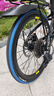 CST正新輪胎20寸x1.35折疊車小輪光頭內外胎406/451低阻防刺胎1 1/8 (黑藍）20X1.35外胎+美嘴內胎 曬單實拍圖