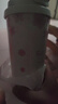 山點(diǎn)水保溫杯男女士高顏值水杯陶瓷內(nèi)膽咖啡杯學(xué)生雙飲吸管杯節(jié)日禮物 曬單實(shí)拍圖