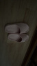 優(yōu)調(diào)負跟拖鞋女厚底居家防滑室內(nèi)拉筋前高后低拖鞋男夏 粉色37-38 曬單實拍圖