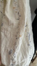 浪莎（LangSha）帶胸墊純棉紗布月子服夏季薄款孕婦睡衣產(chǎn)后產(chǎn)婦哺乳喂奶春夏套裝 帶胸墊-6581(花卉) 2XL (140-160斤) 曬單實(shí)拍圖