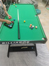 貝趣臺球桌兒童家用迷你6-12歲小型可折疊玩具男孩生日六一兒童節(jié)禮物 130CM高腳可折疊【桌面免安裝】 3-7-8-11-14歲成人超大號桌球臺 曬單實拍圖