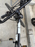 百士盾自行車(chē)成人單車(chē)公路變速山地車(chē)男學(xué)生通勤死飛女實(shí)心胎彎把雙碟剎 耀陽(yáng)-60刀純黑 曬單實(shí)拍圖