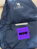 駱駝（CAMEL）輕便雙肩背包騎行背包純色折疊包戶(hù)外運動(dòng)休閑旅行登山包藏藍 曬單實(shí)拍圖