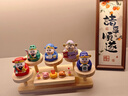 赟婭創(chuàng)意五路財神爺招財擺件裝飾品客廳入戶玄關(guān)布置家居擺設(shè)喬遷禮物 招財納福供臺組合【諸事順?biāo)臁?曬單實拍圖