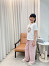 翊尚美兒童褲子夏季男女中大童防蚊褲薄款防曬速干褲休閑寬松洋氣運(yùn)動(dòng)褲 桃粉色 140 【防曬指數(shù)UPF260+++】 曬單實(shí)拍圖