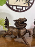 天祥緣紫銅火麒麟擺件一對(duì)純銅財(cái)富祥瑞麒麟招辦公司客廳玄關(guān)裝飾品大號(hào) 紫銅-17號(hào)火麒麟一對(duì) 曬單實(shí)拍圖