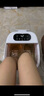 美的（Midea）泡腳桶殺菌足浴盆全自動(dòng)按摩洗腳盆理療熏蒸暖泡噴淋生日禮物送男女友長輩ZL310深空灰 曬單實(shí)拍圖