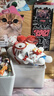 迪士尼正版廚師helloKitty包包掛件鑰匙扣眼鏡哈嘍kt貓玩偶公仔女生禮物 薯?xiàng)l小廚師套裝kitty【正版】 曬單實(shí)拍圖