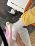 基諾浦（ginoble）嬰兒步前鞋8-18個月關(guān)鍵鞋夏款涼鞋公主鞋女寶寶鞋子皮鞋TXGB1886 【顏色：粉色/象牙白】 19.5 120mm 適合腳長116-124mm 曬單實拍圖