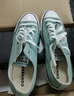 匡威（Converse）官方 All Star春上新男女運(yùn)動(dòng)低幫帆布鞋豆沙綠綠色A06567C A06567C 42 曬單實(shí)拍圖