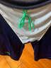 速比濤（Speedo）泳褲男舒適高彈專(zhuān)業(yè)訓練抗氯柔軟速干及膝泳褲 藍色/綠色 36 曬單實(shí)拍圖
