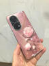 奔盼適用OPPOReno10手機殼鎏金山水感小眾pro輕奢電鍍玻璃全包防摔保護套氣質(zhì)時(shí)尚新款女士 電鍍銀M-粉藍山水 RENO10PRO 曬單實(shí)拍圖