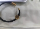 周大福男士尋潮信念足金黃金轉(zhuǎn)運珠 EOR1106 曬單實拍圖