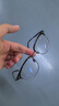 木九十眼鏡2025新品輕商務(wù)眉字架半框眼鏡近視可配度數(shù)眼鏡框MJ12FM1017 TEC41 伽羅玳瑁 單鏡框 曬單實拍圖