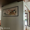 精詞名人手繪真跡國畫山水畫客廳裝飾畫辦公室茶室餐廳掛畫可定制內(nèi)容 事事如意【原創(chuàng)手繪】 直角框110X55CM+胡桃色實(shí)木框 曬單實(shí)拍圖