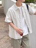 牧唯美式索羅娜正肩短袖t恤男夏季新款涼感透氣半袖運(yùn)動健身顯壯體恤 黑色 XL [建議130-145斤] 曬單實(shí)拍圖