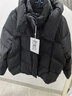 坦博爾羽絨服女短款可拆卸帽時(shí)尚大廓形秋冬外套厚530368D 黑色 160 曬單實(shí)拍圖