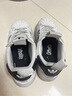 阿迪達斯（adidas）童鞋25春秋兒童三葉草軟底貝殼頭鞋男女小童輕便運動休閑鞋JS0718 曬單實拍圖