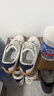 迪卡儂（DECATHLON）德訓(xùn)鞋女復(fù)古T頭鞋牛皮低幫Trainer70 女士運(yùn)動(dòng)休閑鞋 米白灰 37 曬單實(shí)拍圖