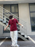 馬克華菲【天絲薄款】男士牛仔褲男2025夏季寬松直筒白色闊腿休閑長(zhǎng)褲子男 曬單實(shí)拍圖