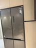 美的（Midea）真香系列M60雙系統(tǒng)508十字四門(mén)家用冰箱超薄平嵌雙循環(huán)大容量底部散熱BCD-508WUSPZM(E)星塵砂 曬單實(shí)拍圖