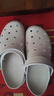 斯凱奇（Skechers）泡泡鞋丨夏季情侶洞洞鞋女沙灘踩屎感拖鞋男增高防臭透氣涉水鞋 曬單實(shí)拍圖