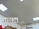 天蝸集成吊頂燈600x600led平板燈6060嵌入式礦棉板石膏板面板燈扣板燈 108w超亮雙驅(qū)（600x600） 曬單實拍圖