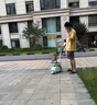 babycare雙子兒童滑板車1-3歲多功能遛娃神器 螺旋藻綠+車籃+車篷 曬單實拍圖