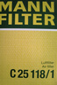 曼牌（MANNFILTER）空氣濾清器空氣濾芯C25118/1標(biāo)致307/308/408/雪鐵龍C4/世嘉/凱旋 曬單實(shí)拍圖