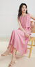 IEF/愛(ài)依服連衣裙2025夏季新款法式溫柔小女人度假風(fēng)背心中長(cháng)裙 杏 M 曬單實(shí)拍圖