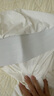 IEF/愛依服防曬衣2025夏季新款純色簡(jiǎn)約寬松連帽大帽檐遮陽外套女 白 L 曬單實(shí)拍圖