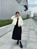 波司登（BOSIDENG）2025新款輕薄羽絨服女短款90絨連帽菱格保暖防風(fēng)外套B250135316 日輝米7C94 M 165/88A 體重約125-140斤 曬單實拍圖