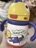 babycare兒童保溫杯嬰兒寶寶學(xué)飲杯吸管水杯水壺霸王龍不銹鋼保溫杯300ml 曬單實(shí)拍圖
