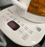美的（Midea）養(yǎng)生壺 1.5L全自動煮茶壺 24h預約燒水壺 12小時智能恒溫 11檔控溫電熱水壺 花茶壺煮茶器YS15P202 曬單實拍圖