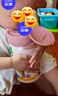 BABLOV花伴森保溫杯女士水杯高顏值便攜大容量杯學(xué)生兒童吸管杯女生禮物 曬單實拍圖