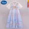 G.DUCKKIDS漢服女童古風(fēng)洋裝夏款超仙中國(guó)風(fēng)古裝襦裙夏季兒童公主裙子炸街潮 粉色 刺繡漢服連衣裙 120碼建議身高110cm 曬單實(shí)拍圖