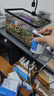 奈寵魚食小型魚飼料孔雀魚鳳尾魚燈科斗魚小型魚魚糧小顆粒微粒通用型 【新小型魚飼料0.4mm】65ml*2桶 曬單實拍圖