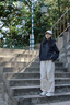 KOLON SPORT/可隆戶外防風(fēng)夾克 女子防潑水連帽風(fēng)衣休閑衣 LKJK5WNT46-BK 黑色 S 160/84A 曬單實(shí)拍圖