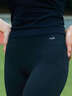 維動(dòng)（VEIDOORN）女生鯊魚(yú)褲瑜伽褲緊身短褲提臀高彈打底褲健身透氣修身褲 啞光黑（女款九分褲） L （參考體重120-145） 曬單實(shí)拍圖
