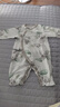 巴厘小豬新生兒衣服夏季長袖薄款空調(diào)服睡衣國風(fēng)寶寶綁帶和尚服嬰兒連體衣 初夏即事 52cm 曬單實拍圖