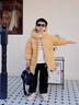 G.DUCKKIDS小黃鴨童裝兒童羽絨服男童中長款加厚男孩外套冬季寶寶小惡魔衣服 黃色 90 建議1~2歲【 80-90cm】 曬單實拍圖