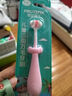 恐龍醫(yī)生（PROTEFIX）兒童牙刷1-3-6歲3D軟毛三面牙刷u型360°全包裹清潔寶寶牙刷牙膏 曬單實(shí)拍圖