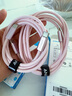 【充電套裝】ANKER安克70W充電器+140W 1.8m C-C抗臟快充線 粉 曬單實拍圖